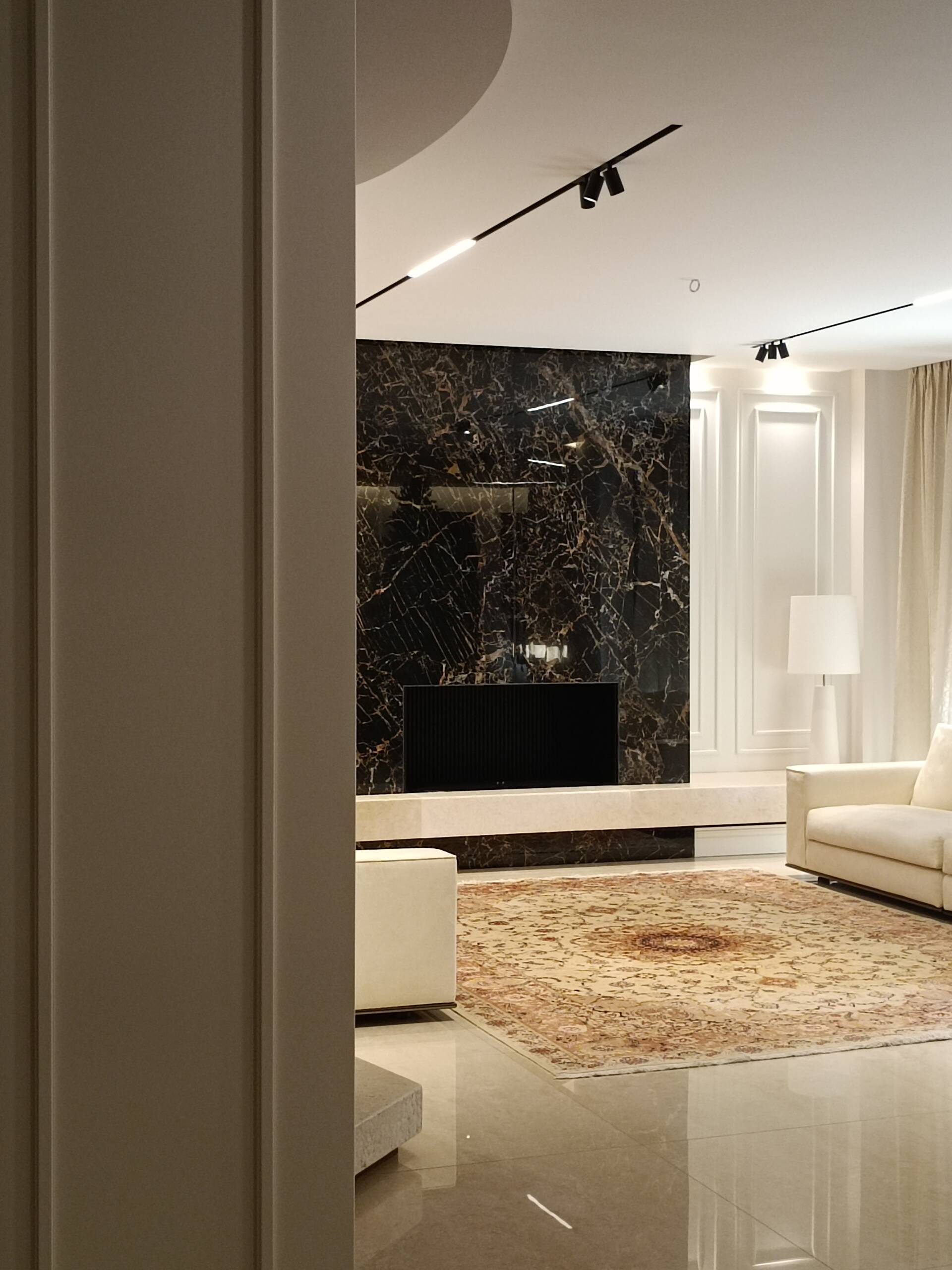 Interior Renovation: Living Room and Dining Room